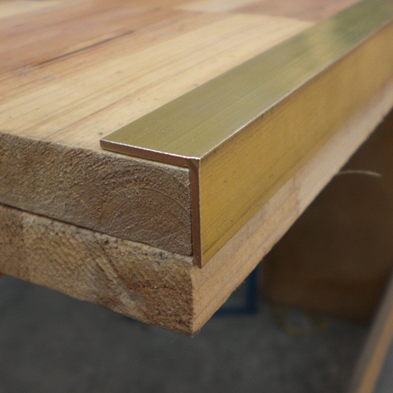 加厚铜条 7字型地板铜压条 修边装饰压条 l型压边条2*2l型