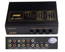 Jie Mai 4-way video and audio switcher VA401 (four in one out) video and audio switcher