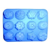 one thousand Regio Seiko twelve Lido Flowers Silicone Chocolate Die Jelly Pudding Die High Temperature Resistant Easy To Mold