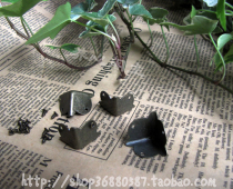 Small butterfly cloth box corner small box corner cloth box hardware accessories side length 16mm 12g