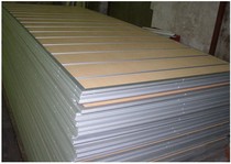 Standard booth slot plate octagonal square column groove board exhibition booth groove board adhesive hook standard booth booth frame slot board production