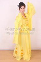 Huadan clothing Xiaodan clothes Beijing opera Yue Opera Opera costume new photo studio costume clothing 258 yellow
