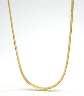 金色herringbone rocky asap chain 金色项链