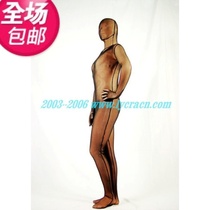 Men and women can wear beautifully packaged black ultra-thin cored wire all-inclusive jumpsuit jumpsuit zipper jumpsuit
