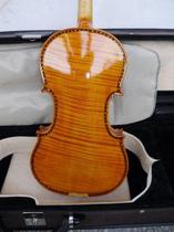 Jus made single-board water-flat pattern inlaid Luodian violin handmade violin