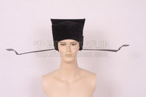 Bao male hat phase yarn one word carved Bao Zheng hat Beijing opera Yue opera opera hat hat 106