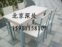 Level 1 environmental protection particle board simple table and chair combination table and chair dining table and chair cafe bar table and chair set