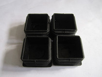 Rubber plastic foot cover plastic square steel tube inner sleeve furniture table and chairs foot sleeve 60 * 60M