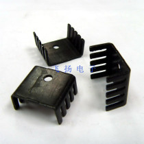 Heat sink hardware heat dissipation stamping parts radiator middle punching fin 19*21 * 10MM