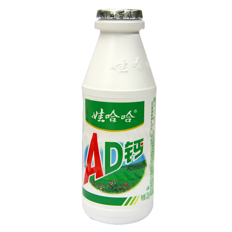 【天猫超市】娃哈哈ad钙奶220ml/瓶 4瓶起购 附带吸管 含乳饮料