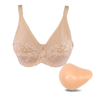 娇欢 二合一硅胶义乳<em>文胸</em> <em>乳腺癌手术后</em>专用胸