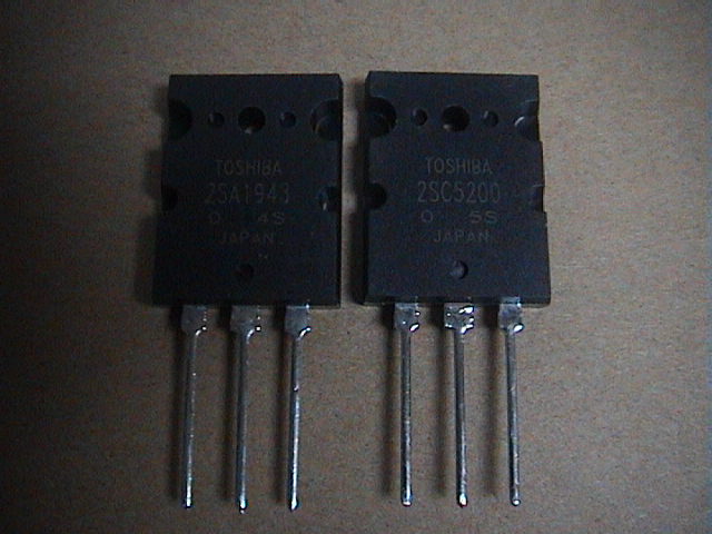 Toshiba amplifier tube 2SA1943 2SC5200 4 00 pairs of audio amplifier tube