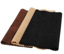 Foreign trade leather polished care cloth Single-sided velvet cleaning cloth polished fine fluff face shoeshy cloth