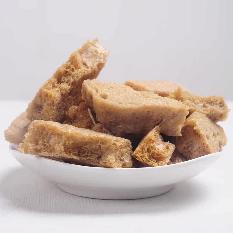 农家自制干货小块碎面筋 脱水面筋 烤麸干面筋胡辣汤凉拌专用250g