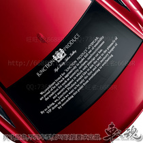 JP car sticker windshield sticker rear block sticker underworld Queen rear window car glass sticker VIP car sticker