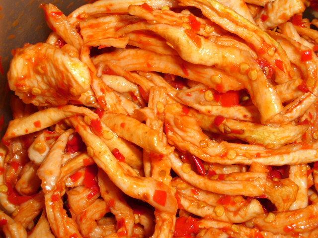 张家口特产美食 腌辣萝卜条 萝卜干手工自制农家酱菜下饭菜_7折现价8