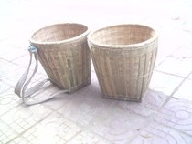 Basket flower basket finely woven flower basket bamboo basket storage basket fruit basket