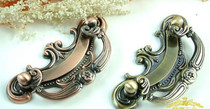 Small handle luxury kitchen cabinet bronze handle drawer pull hand antique pull hand antique pull hand European pull hand 64mm bronze