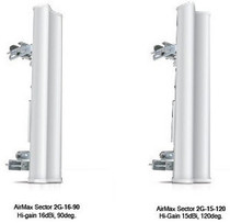 UBNT AM-2G16-90 2 4G antenna 16dBi 90 degree sector plate antenna MIMO dual polarization orientation