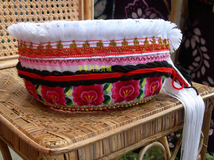 大人金花白族帽子(包头)