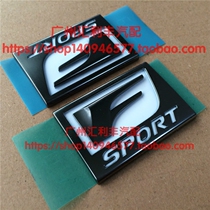 Suitable for the Lexus RXCTGSESISNX200 leaf plate side Label F-SPORT Sport Motor Label F Word Label