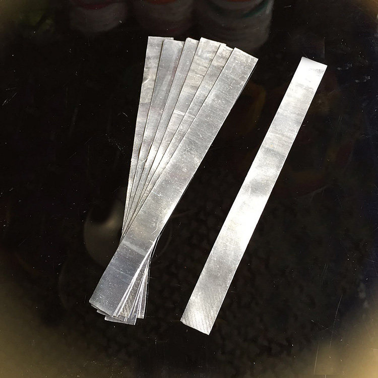0.4毫米薄铅皮条铅坠 沉水 快速铅 魔术铅 渔具用品配件