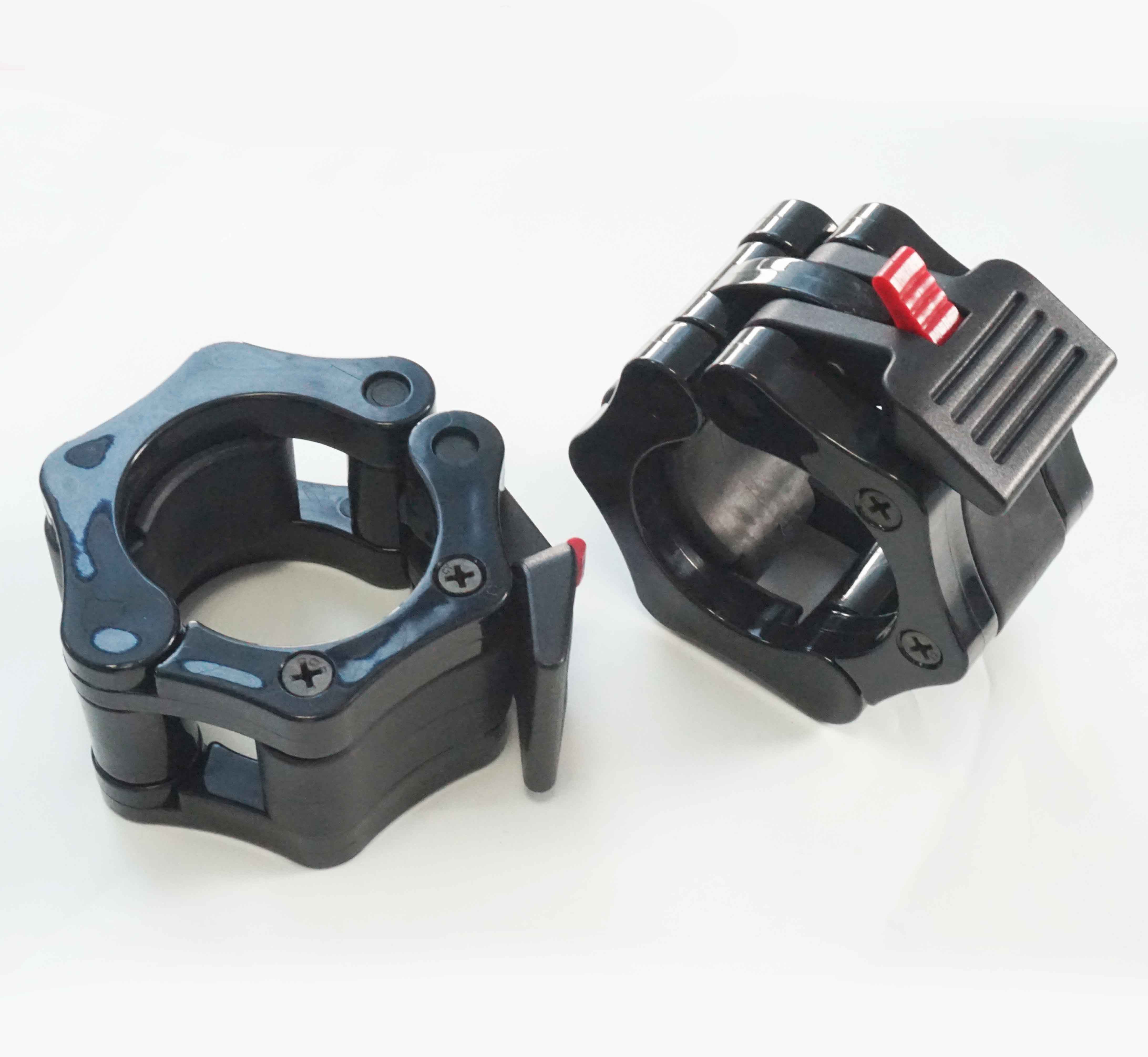 专业快速奥杆卡头 哑铃杠铃卡扣卡簧卧推举重深蹲安全锁卡套卡夹