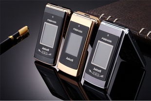 jc-f818s金太阳j翻盖机魔音变声手机双屏大声中老年手 juicell