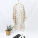 Phong cách Nhật Bản in voan cardigan khăn choàng chống nắng quần áo phụ nữ độ dài trung bình rộng rãi áo khoác mỏng điều hòa nhiệt độ áo sơ mi đi biển - Áo sơ mi chiffon ren