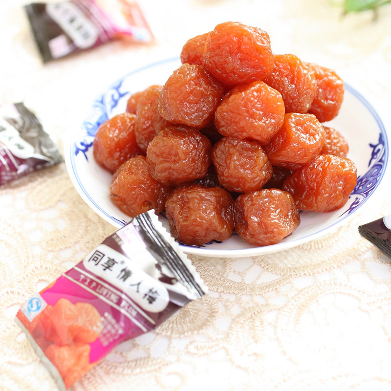 同享情人梅85g 蜜饯果干果脯特产零食梅子独立包装办公室休闲零食
