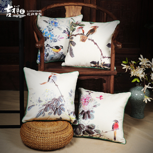 现代中式抱枕