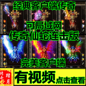 踏月仙蛇传奇智能假人pc网游网页中文单机版