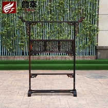 Lao big red acid branch Floor-to-ceiling coat rack Solid wood Chinese style hanger Bedroom faucet clothes rack Ming and Qing classical