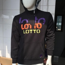 Lottto sport Letu men classic logo cotton hooded sports sweater EWDF029-3