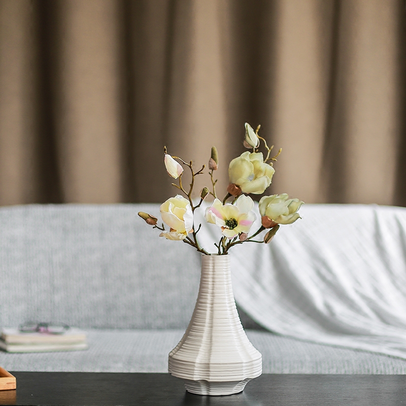 Nan sheng I and contracted fashion creative home furnishing articles ceramic vase simulation flowers, dried flowers lies flowers flower arrangement