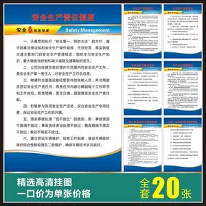企业安全管理规章制度生产职责责任制例会监督