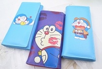 Special Doraemon Doraemon anime cartoon cute student Long wallet card bag coin wallet men and women