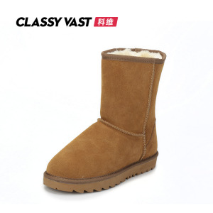 科维中筒棉鞋女雪地靴