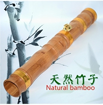 Natural bamboo hookah Golden bamboo Yunnan hookah water filter cigarette barrel Large gourd type old-fashioned pipe