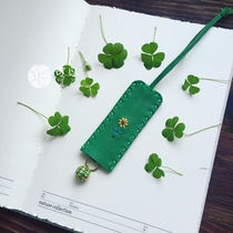 (Small Island Hand-made) (Living in Kindergarten) H Goatskin Cowhide Wind Chime Car Hanging