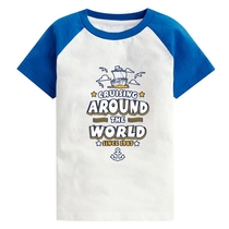 Around the world children short sleeve T-shirt children boys summer clothes pure cotton baby half sleeve 2020 new childrens clothing