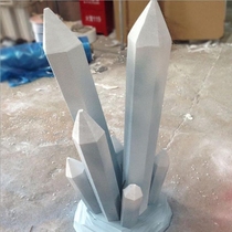 Ice bar foam sculpture Icicle ocean ice and snow wedding wedding stage decoration beauty Chen window prop model bubble sculpture