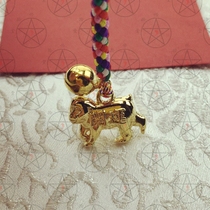 Japan gan zhi origin year ornaments golden monkey lucky shen hou origin composition lanyards phone key chain