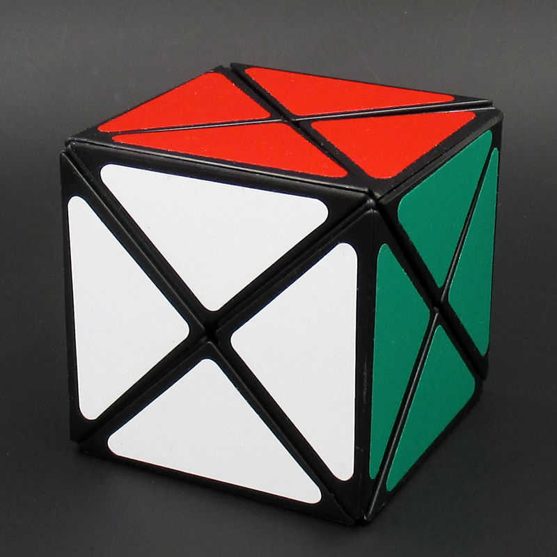 正品魔方吧恐龙魔方 二阶斜转dino cube恐龙方形异形魔方mf8出品