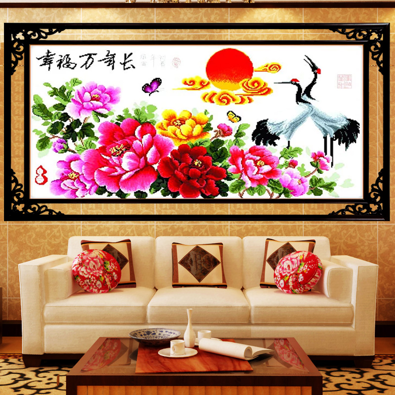 绣魁幸福万年长十字绣780969