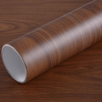 Boeing soft film thick waterproof self-adhesive wallpaper old furniture wardrobe book table refurbishment sticker wood grain sticker imitation wood