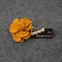 4 Hop 100 Lapped Multipurpose Flowers Hair Circles Hair Clip Thickened Fabric Flowers Hair Adorned Multi-level Full Flowers