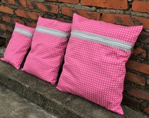 Simple Life Zipper Closing Cashier Bag Zip Closure Travel Business Trips Classified Clothing Finishing Bags Miscellaneous Bags