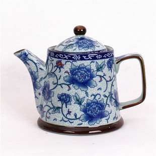 茶具 洽顺精瓷 陶瓷茶壶茶杯 青花瓷茶具整套厂家直销特价欧式咖啡杯