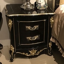 Eurobed Head Cabinet Luxurious Carved Solid Wood Bedside Cabinet Luxurious Lockers Side Cabinet Chest of drawers Chest of drawers with double pumping cupboard